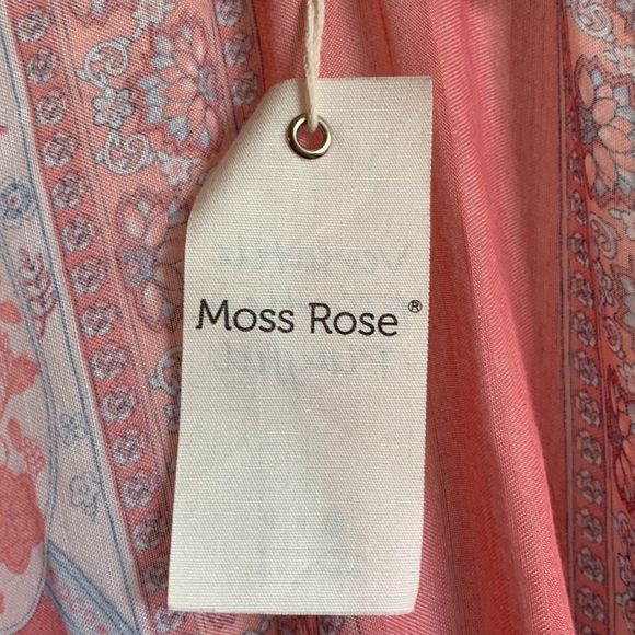 Moss Rose Paisley and Floral Swimsuit Cover Up - Picture 2 of 5